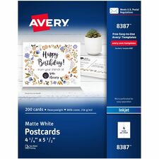 Avery® Postcards