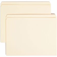 Smead Straight Tab Cut Letter Recycled Top Tab File Folder