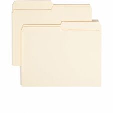 Smead 1/2 Tab Cut Letter Recycled Top Tab File Folder