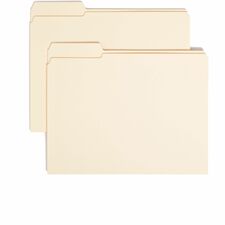 Smead 1/3 Tab Cut Letter Recycled Top Tab File Folder