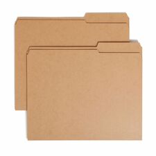 Smead 2/5 Tab Cut Letter Recycled Top Tab File Folder