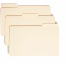 Smead 1/3 Tab Cut Legal Recycled Top Tab File Folder