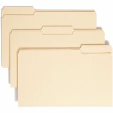 Smead 1/3 Tab Cut Legal Recycled Top Tab File Folder