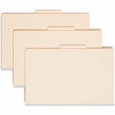 Smead 2/5 Tab Cut Legal Recycled Classification Folder