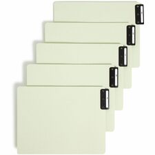 Smead 100% Recycled Filing Guides with Vertical Extra-Wide Blank Tab