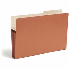 Smead 2/5 Tab Cut Legal Recycled File Pocket