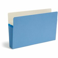 Smead Colored Straight Tab Cut Legal Recycled File Pocket
