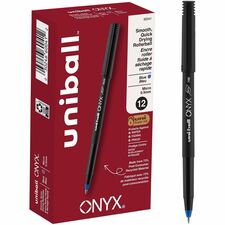 uniball Onyx Rollerball Pens