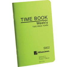 Wilson Jones Foreman's Time Book
