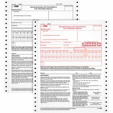 TOPS 1096 Tax Form