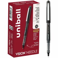 uniball Vision Needle Rollerball Pens