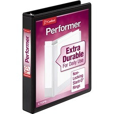 Cardinal® Performer ClearVue Slant-D Ring Binder