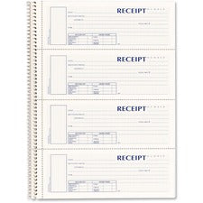 Rediform 3-part Wirebound Money Receipt Book