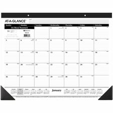 At-A-Glance Monthly Desk Pad Calendar