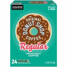 The Original Donut Shop® K-Cup, Pod Regular Keurig Single-Serve K-Cup Pods, Medium Roast Coffee, 24 Count