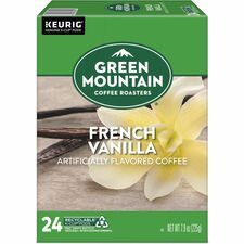 Green Mountain Coffee Roasters® K-Cup, Pod French Vanilla Coffee, Keurig Single-Serve K-Cup pods, Light Roast, 24 Count