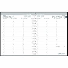 House of Doolittle Black Professional Weekly Planner