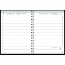 House of Doolittle 4-Person Embossed Cover Daily Appointment Book