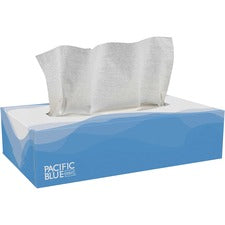 Pacific Blue Select Facial Tissue by GP Pro - Flat Box