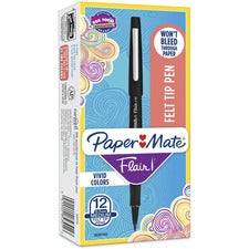 Paper Mate Flair Point Guard Felt Tip Marker Pens