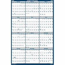 House of Doolittle Write-on Laminated Wall Planner