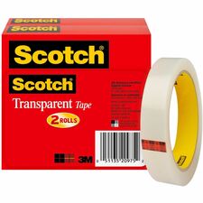 Scotch Transparent Tape - 3/4"W