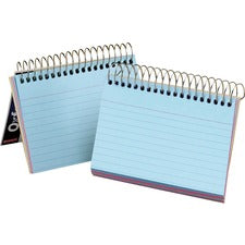 TOPS Oxford Spiral Bound Ruled Index Cards