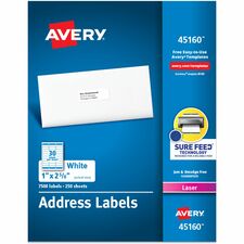 Avery Address Labels - Sure Feed Technology
