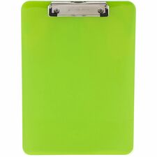 Charles Leonard Rubber Grip Plastic Clipboards