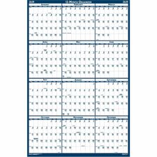 House of Doolittle Write-on Laminated Wall Planner