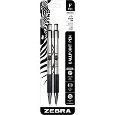 Zebra STEEL 3 Series F-301 Retractable Ballpoint Pen