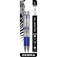 Zebra STEEL 3 Series F-301 Retractable Ballpoint Pen