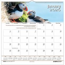 House of Doolittle Earthscapes Wildlife Wall Calendars