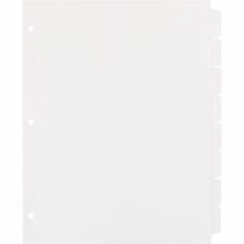 Business Source Punched Laser Index Dividers