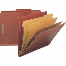 Nature Saver 2/5 Tab Cut Letter Recycled Classification Folder