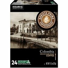 Barista Prima Coffeehouse® K-Cup, Pod Colombia Coffee, Keurig Single Serve K-Cup Pods, 24 Count
