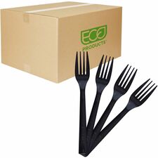 Eco-Products 6" Recycled Polystyrene Forks