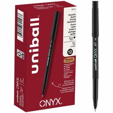 uniball Onyx Rollerball Pens