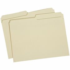 SKILCRAFT 1/2 Tab Cut Letter Top Tab File Folder