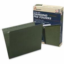 SKILCRAFT® 1/5 Tab Cut Letter Hanging Folder