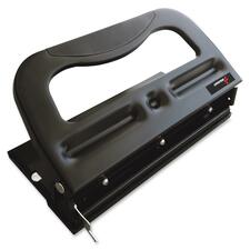 SKILCRAFT Comfort Grip 3HP Heavy-duty Paper Punch