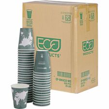 Eco-Products 12 oz World Art Insulated Hot Beverage Cups