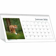 House of Doolittle Wildlife Photo Desk Top Tent Calendars