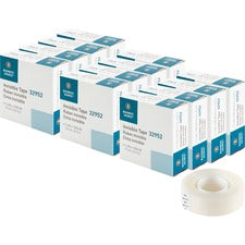 Business Source Invisible Tape Dispenser Refill Roll