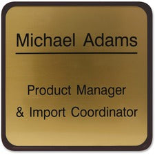 Xstamper Designer Framed Wall/Door Sign