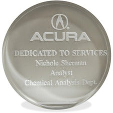 Xstamper Infinity Paperweight Acrylic Award