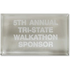 Xstamper Trinity Paperweight Acrylic Award