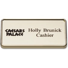 Xstamper Framed Name Badge With Logo