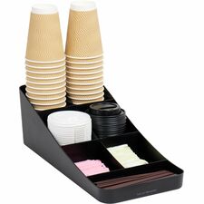 Mind Reader EMS Mind Trove 7-Condiment Coffee Organizer