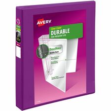 Avery® Durable View Binders with Slant Rings